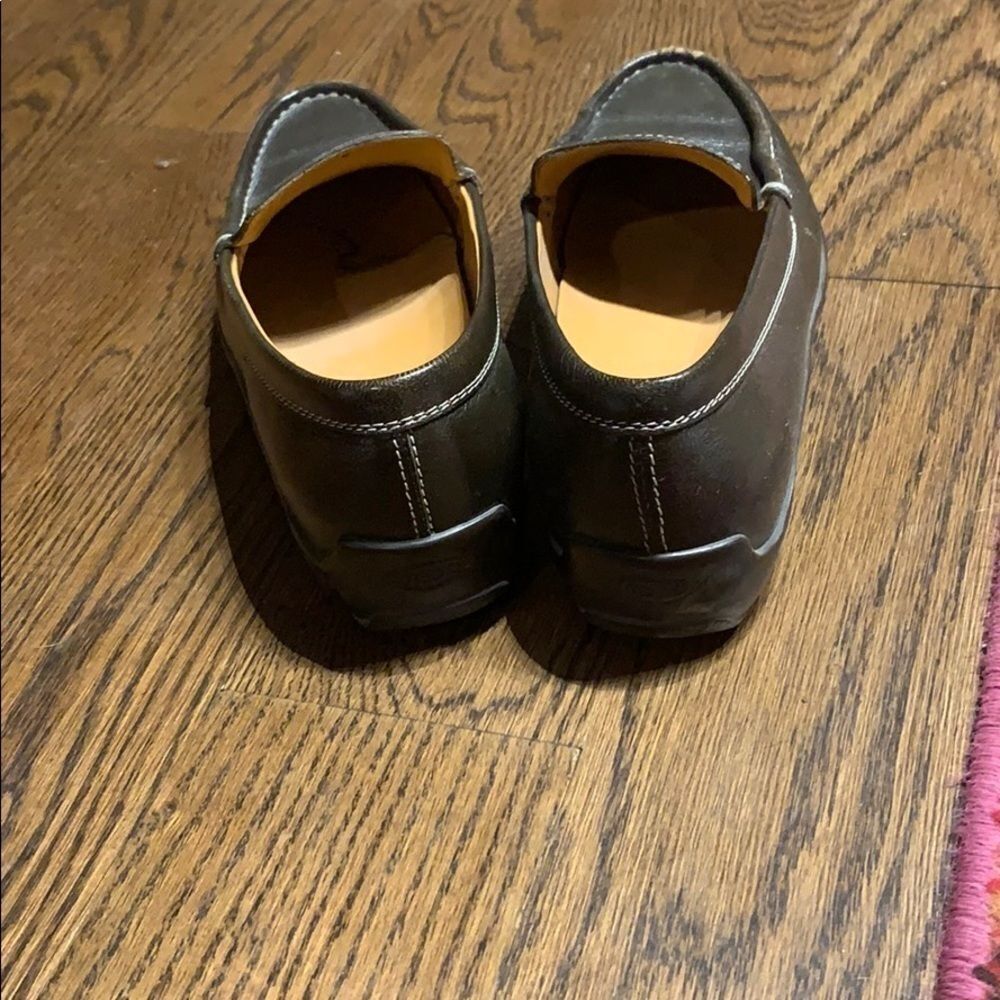 Tod’s Green Leather Driving Loafer size 8 - Picture 4 of 7